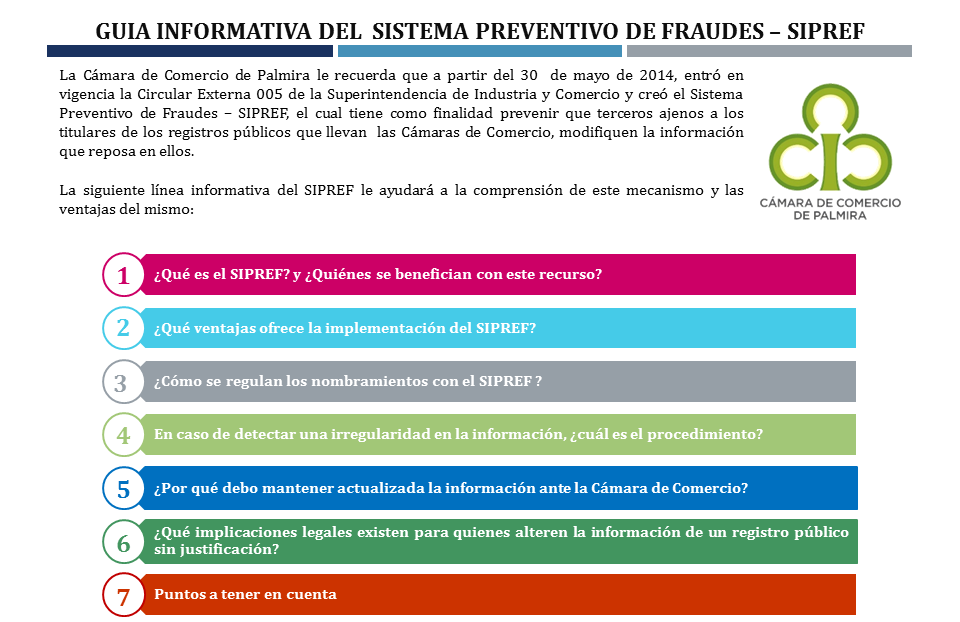 Imagen Guía Informativa del Sistema Preventivo de Fraudes