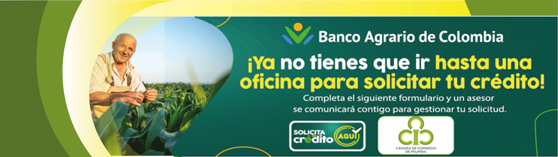 Banner Crédito Digital Banco Agrario