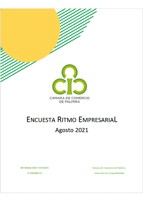 Imagen Encuesta Ritmo Empresarial Agosto 2021